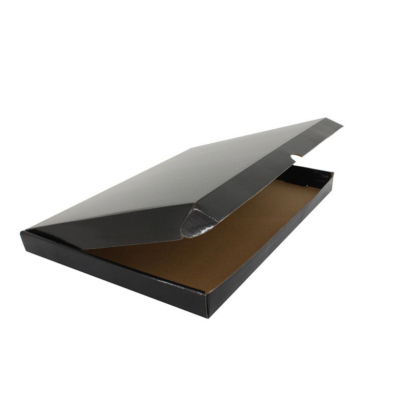 Fraktlådor 38x25x2,9cm Svart (100 st) [FP-VPD002]