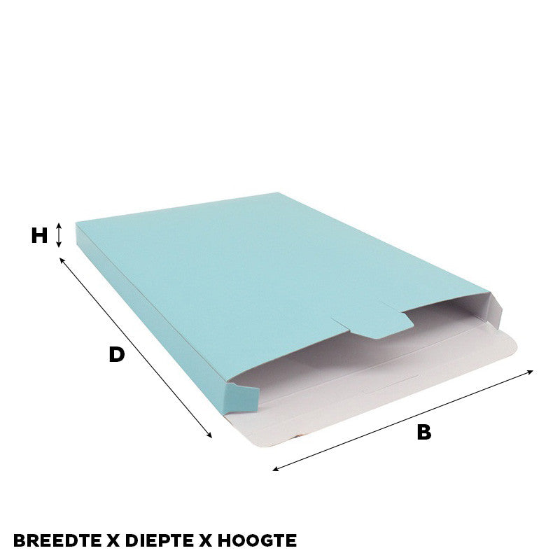 Shipping boxes 24x35x2,9cm Light blue (50 pcs)