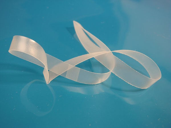 Resårband Vinyl Sträckas Transparent 30,5cm (50 st) [12CVL]