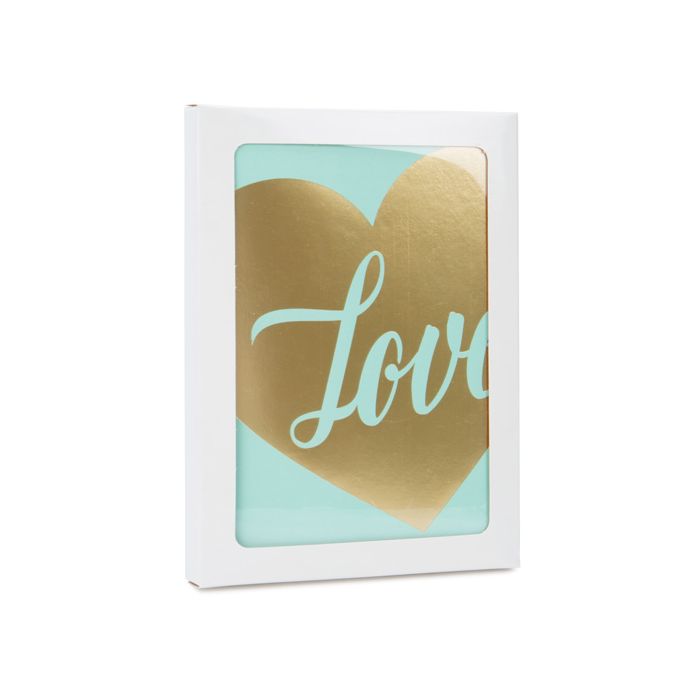 Papperslådor glansig Vit 13,7x1,5x18,7cm (25 st) [WGWG1]