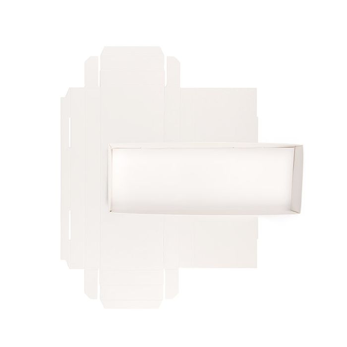 Kraftlåda botten vit 10,8x2,5x30,5 cm (25 st) [WH11]