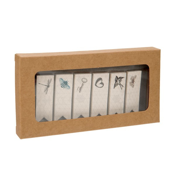 Papperslådor med Fönster 7x1,4x13,8cm (25 st) [WKRG273]