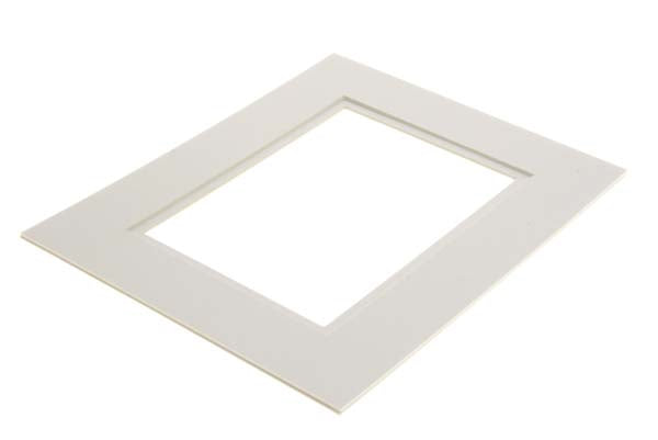 Passepartout Dubbel tjock Vit/Vit 50,8x61cm med 39,7x49,9cm Fönster (10 st) [MD20153]
