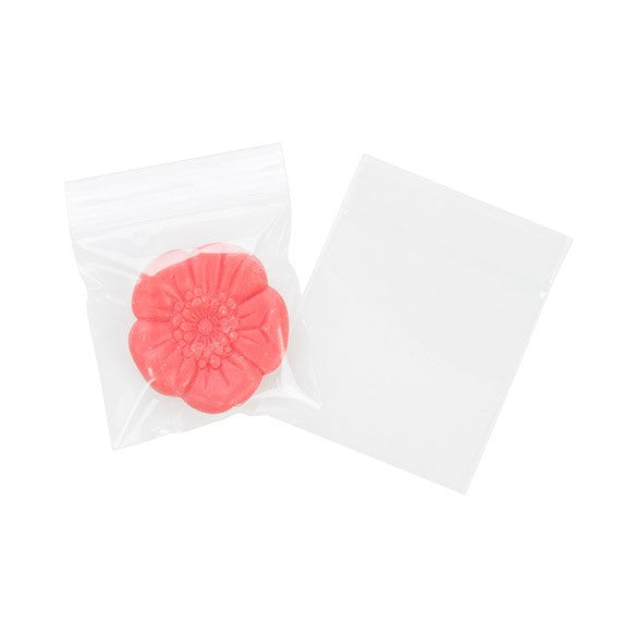 Zippåsar 6,5x6,5cm Kristallklart PP 75 mikron (100 st) [Z3C2H2H]