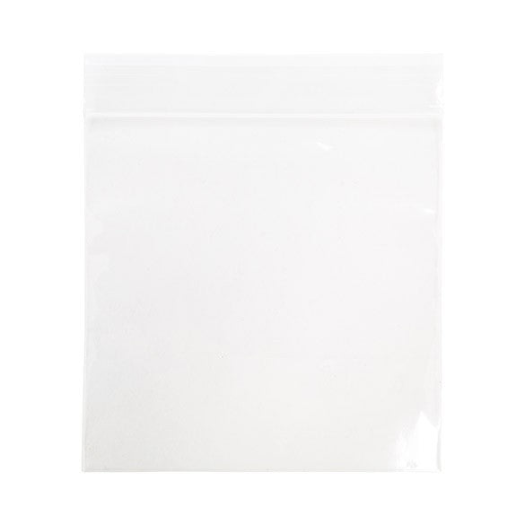 Zippåsar 10x10cm Kristallklart PP 75 mikron (100 st) [Z3C44]