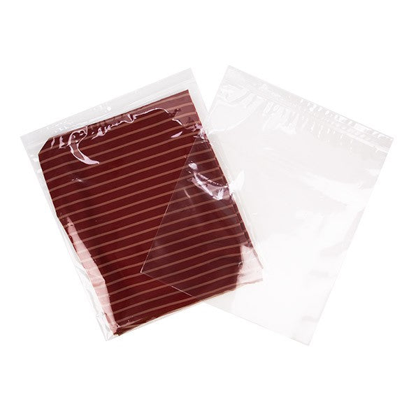 Zippåsar med häng hål 33x38cm Kristallklart PP 75 mikron (100 st) [Z3R1315]