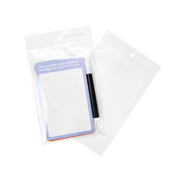 Zippåsar med häng hål 10x15cm Kristallklart PP 75 mikron (100 st) [Z3R46]