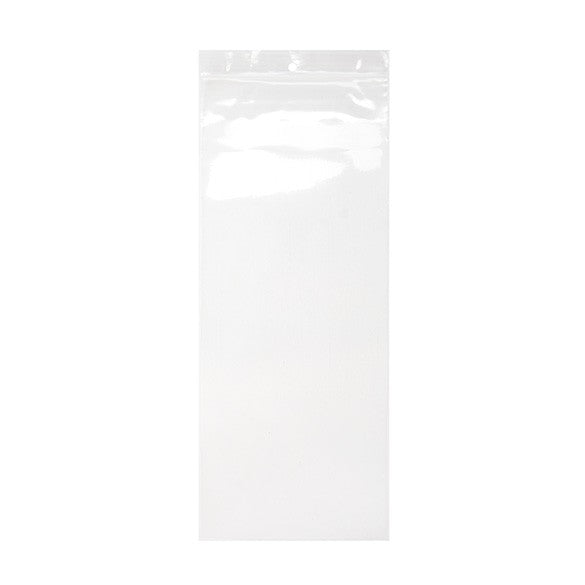 Zippåsar med häng hål 12,5x30,5cm Kristallklart PP 75 mikron (100 st) [Z3R512]