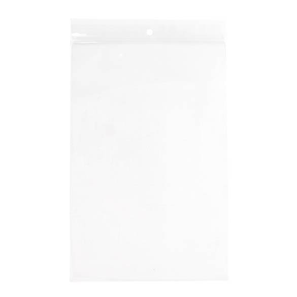 Zippåsar med häng hål 15x23cm Kristallklart PP 75 mikron (100 st) [Z3R69]