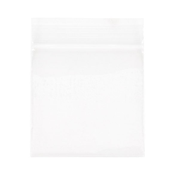 Zippåsar 5x5cm Kristallklart PP 100 mikron (100 st) [Z4C22]