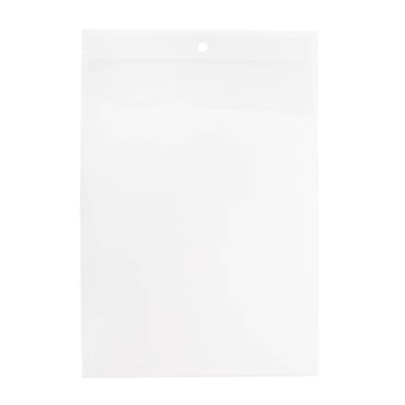 Zippåsar med häng hål 15x20,5cm Kristallklart PP 100 mikron (100 st) [Z4R68]