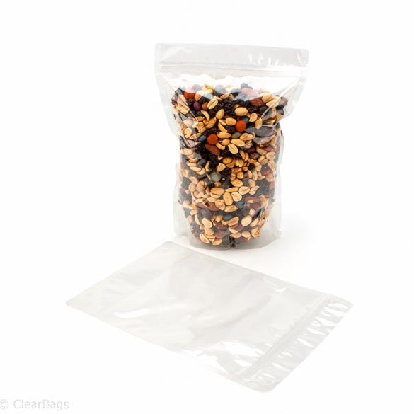 Stå upp påsar Transparent 17,8x9,8x25,2cm | 280 gram (100 st) [ZBG69]