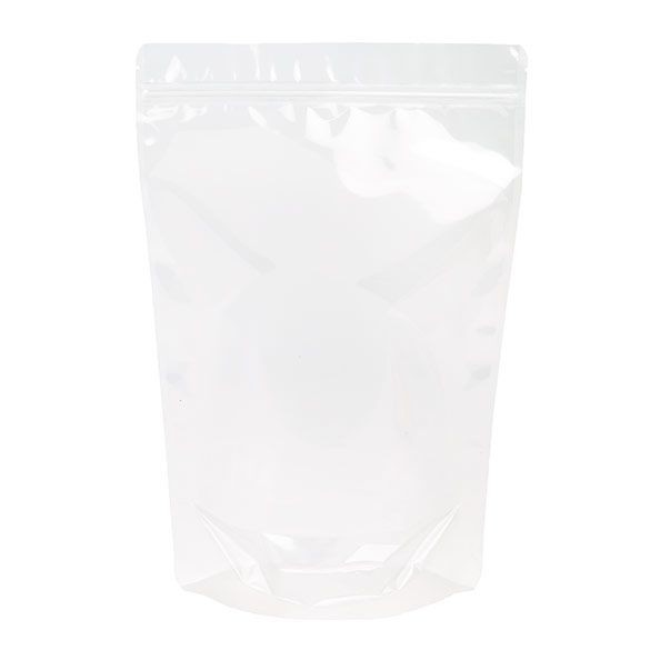 Stå upp påsar Transparent 13x7,9x20,6cm laminerade | 113 gram (100 st) [ZBGCC3]
