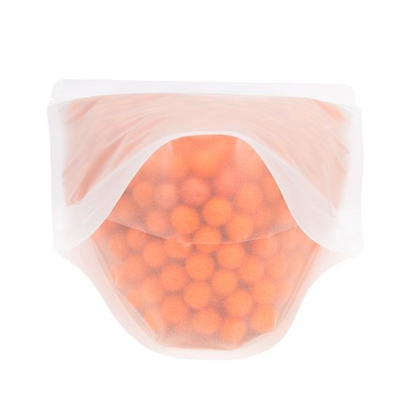 Stå upp påsar Matt Frosted 14,9x8,9x23,2cm | 312 gram (100 st) [ZBGF7]