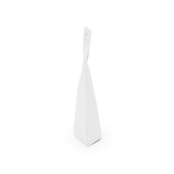 Stå upp påsar Matt White 10.2x6x15.2cm | 57 gram med upphängningshål (100 st) [ZBGM2MWH]