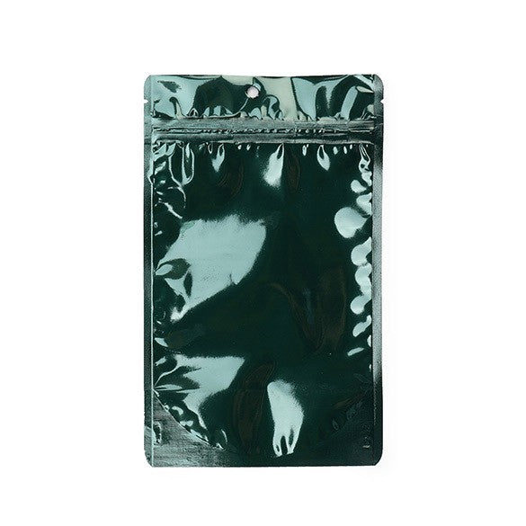 Stå upp påsar Grön 13x7x20,5cm | 113 gram (100 st) [ZBGM3HG]