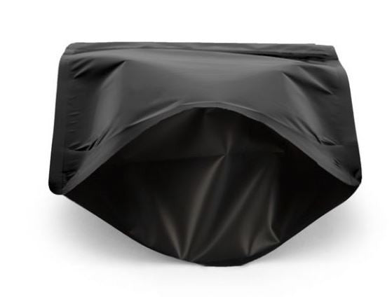Stå upp påsar Matt Svart 13x7x20,5cm | 113 gram (100 st) [ZBGM3MB]