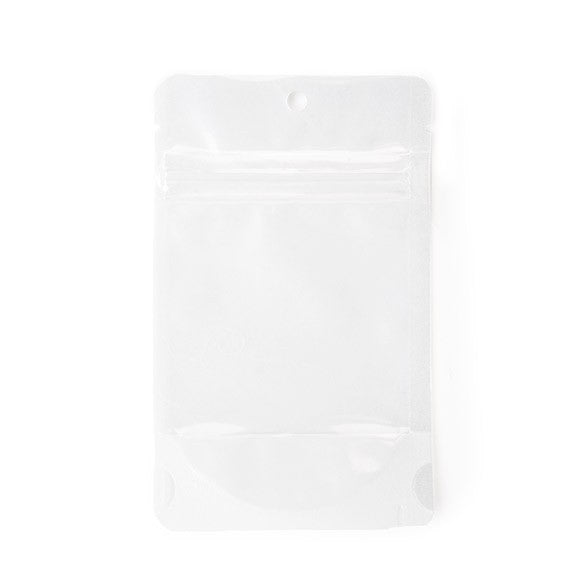Stå upp påsar Rispapper Transparent/Vit 7,9x5,1x13cm | 28 gram (100 st) [ZBGR1WC]