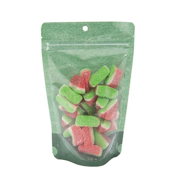 Stå upp påsar Rispapper Mörkgrön 13x7,9x20,6cm | 113 gram (100 st) [ZBGR3HGR]