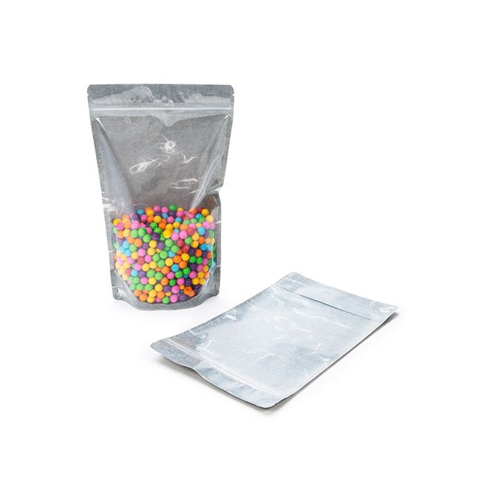 Stand Up Pouches Rice Paper Transparent/Black 17x9x28.5cm | 340 grams