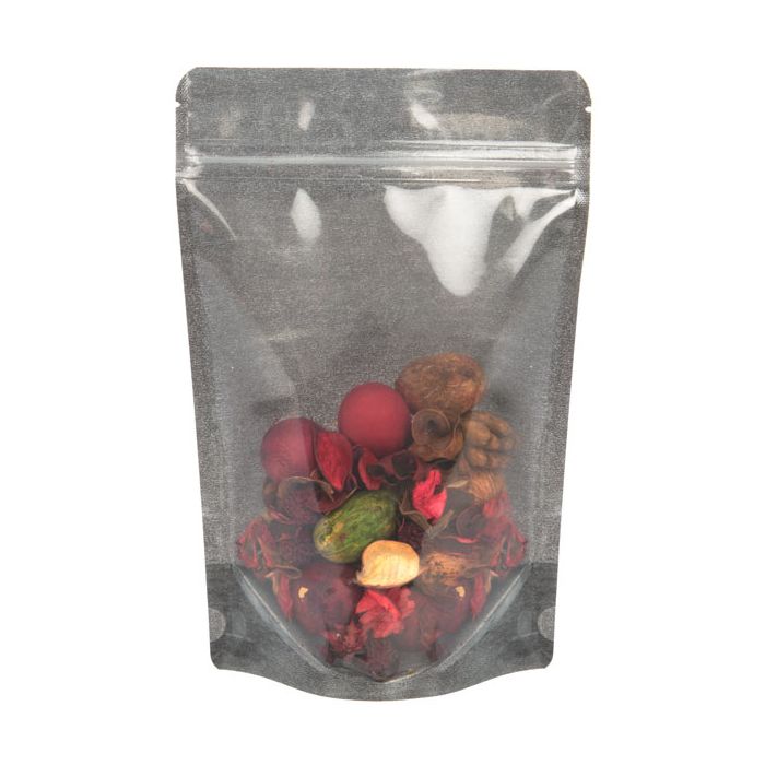 Stå upp påsar Rispapper Transparent/Svart 14,9x8,9x23,2cm | 312 gram (100 st) [ZBGR7BC]