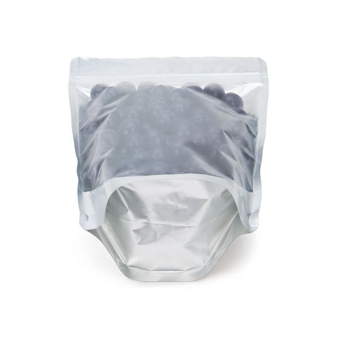 Stå upp påsar Transparent/Silver 15x9x23,2cm | 312 gram (100 st) [ZBGS7]