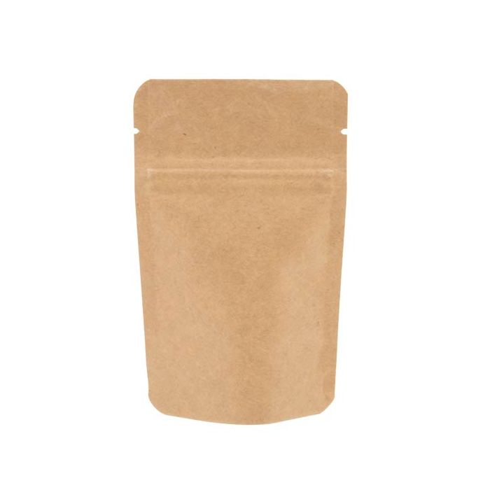 Stå upp påsar Kraft 10,2x6x15,2cm | 57 gram (100 st) [ZBGSK2]