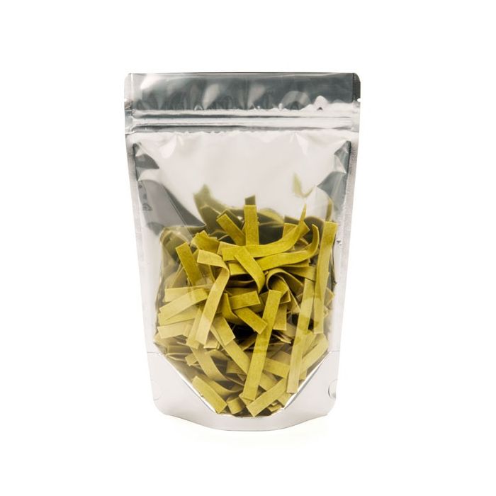 Stå upp påsar Transparent/Vit 10,2x6x15,2cm | 57 gram (100 st) [ZBGW2]