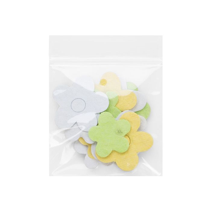 Blixtlåspåsar med lufthål 5x5cm Kristallklart PP 50 mikron (100 st) [ZC22V]