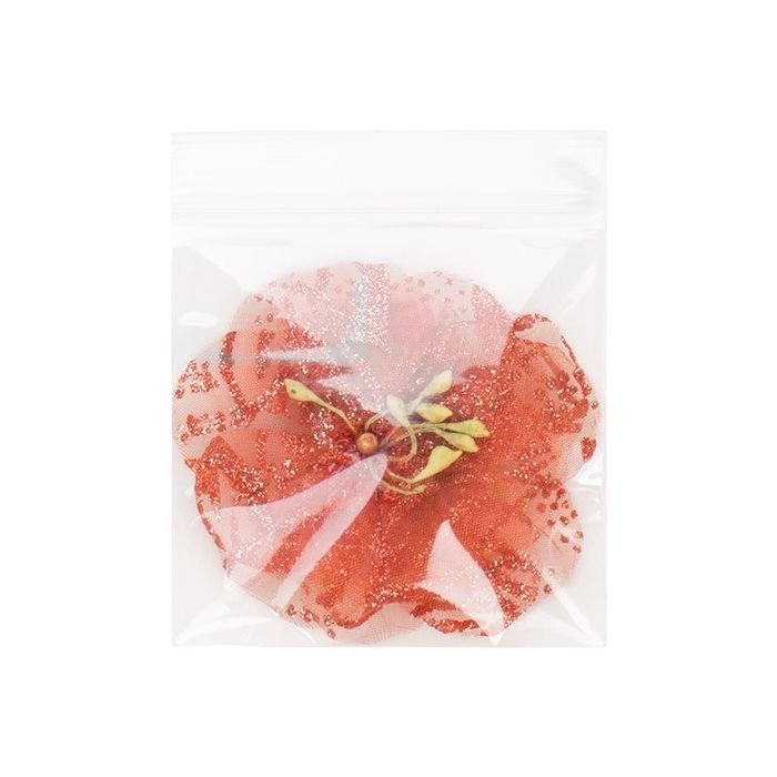 Blixtlåspåsar 6,5x6,5cm Kristallklart PP 50 mikron (100 st) [ZC2H2H]