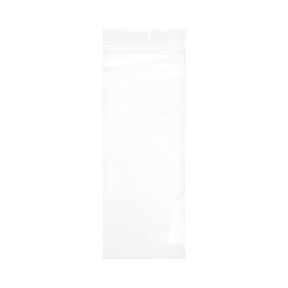 Blixtlåspåsar 7,5x20,5cm Kristallklart PP 50 mikron (100 st) [ZC38]