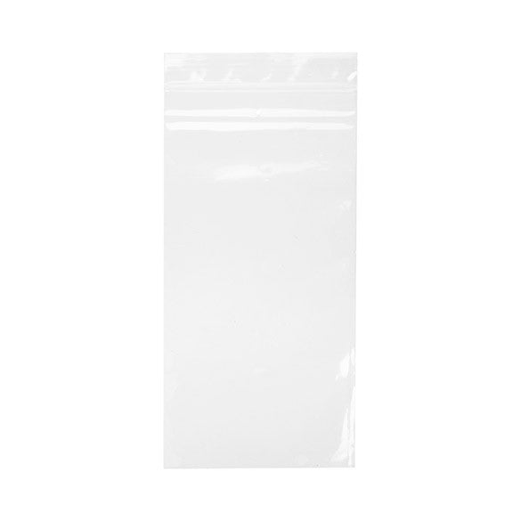 Blixtlåspåsar med lufthål 10x20,5cm Kristallklart PP 50 mikron (100 st) [ZC48V]