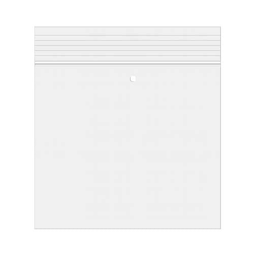 Blixtlåspåsar med lufthål 15x15cm Kristallklart PP 50 mikron (100 st) [ZC66V]