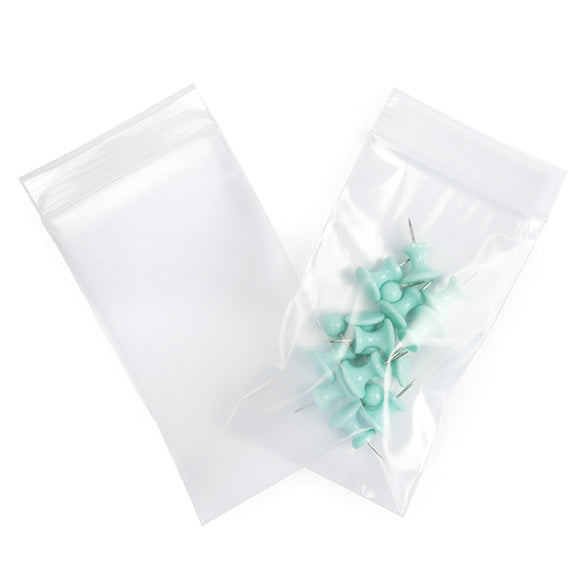 Blixtlåspåsar 7,5x12,5cm PE 100 mikron (100 st) [4PE35]