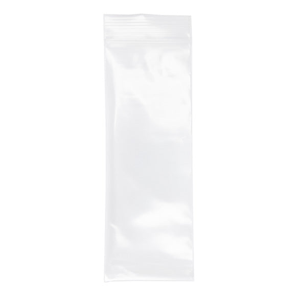 Blixtlåspåsar 7,5x20,5cm PE 100 mikron (100 st) [4PE38]
