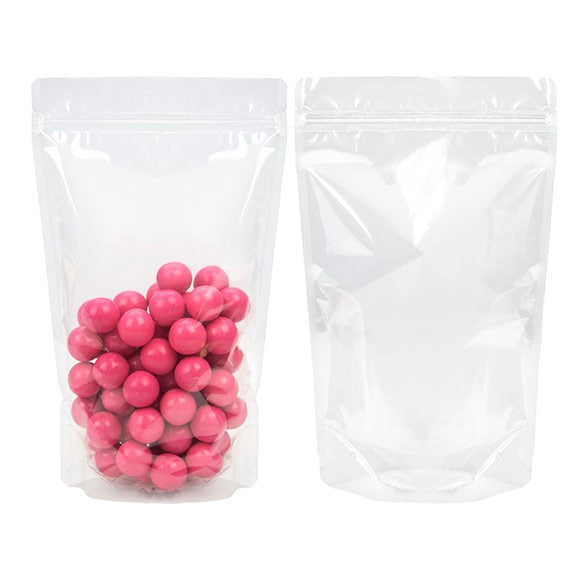 Stå upp påsar Transparent 17x9x28,5cm | 340 gram (100 st) [ZBG4]
