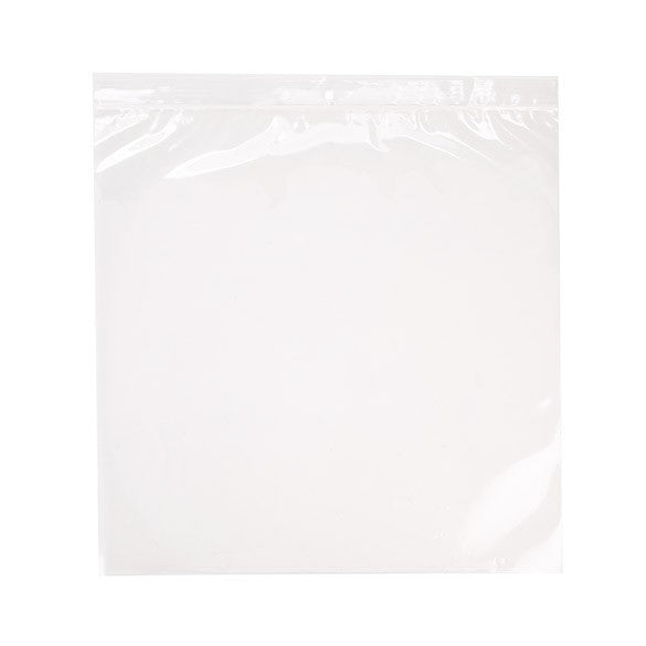 Blixtlåspåsar med häng hål 32x32cm Kristallklart PP 50 mikron (100 st) [ZR12H]