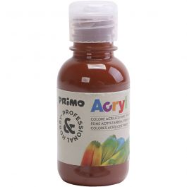 PRIMO lyxakrylfärg, brun, 125 ml/ 1 flaska [HOB-638374]