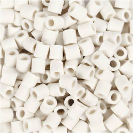 NABBI BioBeads, stl. 5x5 mm, Hålstl. 2.5 mm, medium, vit, 1000 st./ 1 förp. [HOB-9067730]