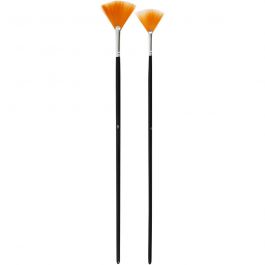 Gold Line Penslar, nr. 4+8, L: 29-30 cm, B: 2-3 mm, Fläkt, 2 st./ 1 förp. [HOB-100279]