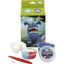 Funny Friends, monster, blå, 1 förp. [HOB-100615]