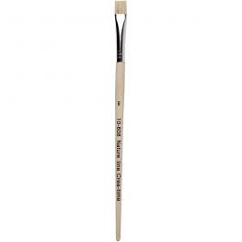 Natur Line Penslar, L: 18,5 cm, B: 10 mm, platta, 12 st./ 1 förp. [HOB-10608]