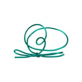 Resårband Metallisk Grön 25,5cm (50 st) [10MGR]