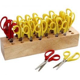 Barnsax, L: 12,5 cm, rund, 1 set [HOB-11227]