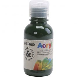 PRIMO lyxakrylfärg, mörkgrön, 125 ml/ 1 flaska [HOB-638366]