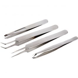 Pincett - sortiment, L: 9-12 cm, 4 st./ 1 förp. [HOB-13066]