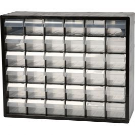 Raaco sortimentskåp, nr. PC 36, stl. 33x40,7x14,1 cm, Hålstl. 60x50 mm, 1 set [HOB-13307]
