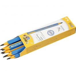 Nybörjarblyerts, L: 14 cm, tjocklek 10 mm, kärna 4 mm, 12 st./ 1 förp. [HOB-14175]