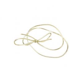 Resårband Metallisk Guld 35,5cm (50 st) [14MG]