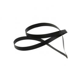 Resårband Vinyl Sträckas Svart 40,5cm (50 st) [16CVLBK]